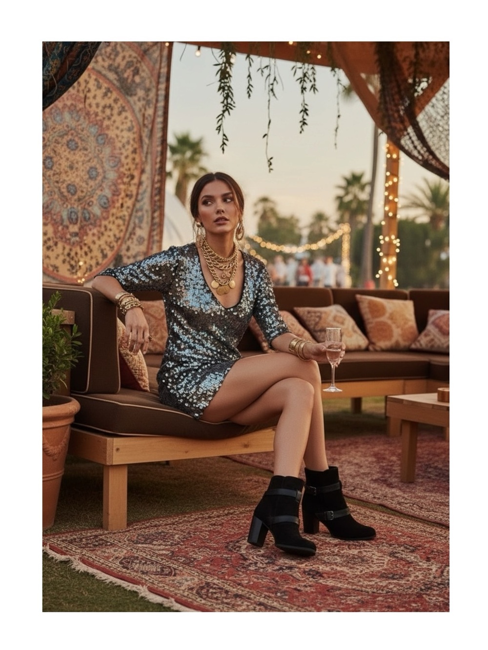 Paula Bahia ✿ Suede Double Buckle Wrap Strap Engineer Boots ✿ Black ✿ 39 8.5 9M
